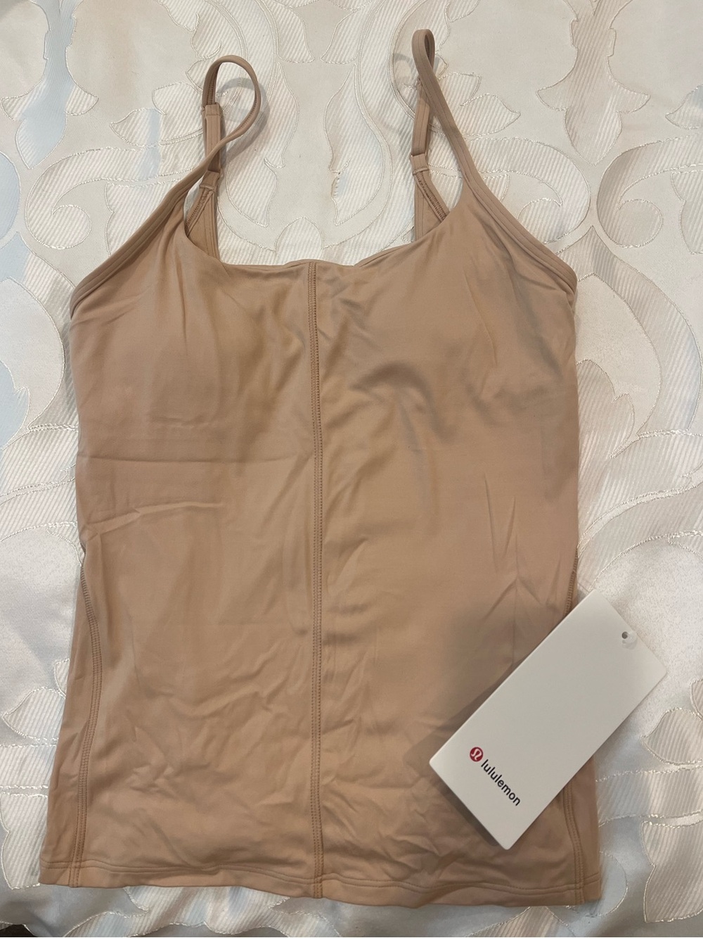lululemon athletica Nude/Tan Tank Top